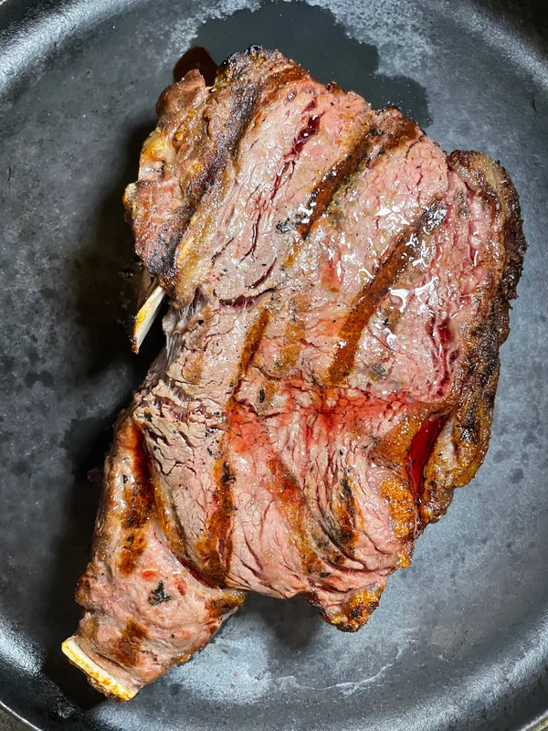 Fiorentina de Chianina cuite à la braise